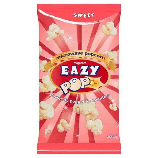 EAZYPOP Microwave Popcorn - Sweet flavour 85g Botiga