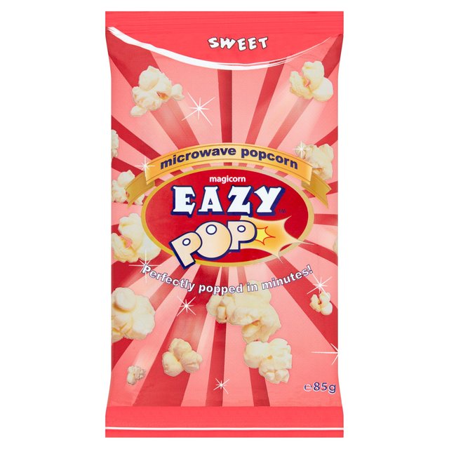 EAZYPOP Microwave Popcorn - Sweet flavour 85g Botiga