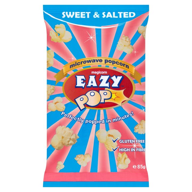 EAZYPOP Microwave Popcorn - Sweet & Salted flavour 85g Botiga