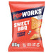 Popworks Sweet BBQ Popped Crisps Sharing Bag 85g Botiga