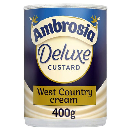 Ambrosia Deluxe West Country Cream Custard Can 400g Botiga