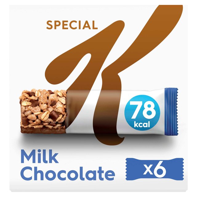 Kellogg's Special K Milk Chocolate Cereal Bars 6 x 20g Botiga