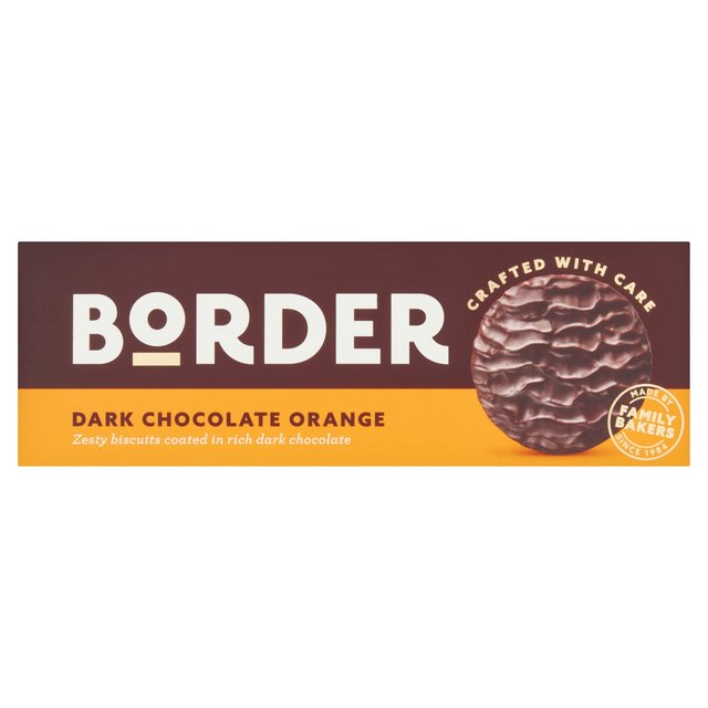 Border Biscuits Dark Chocolate Orange 150g Botiga