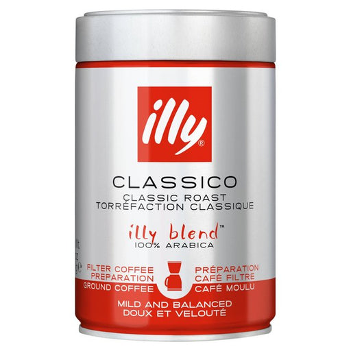 illy Ground Filter Coffee 250g Botiga