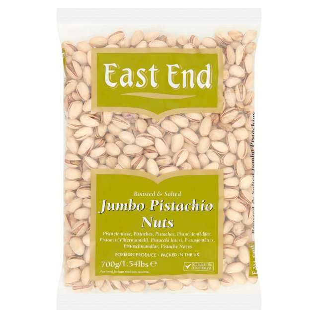 East End Jumbo Pistachio Nuts 700g Botiga