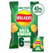 Walkers Less Salt A Dash of Salt & Vinegar Multipack Crisps 6 per pack Botiga