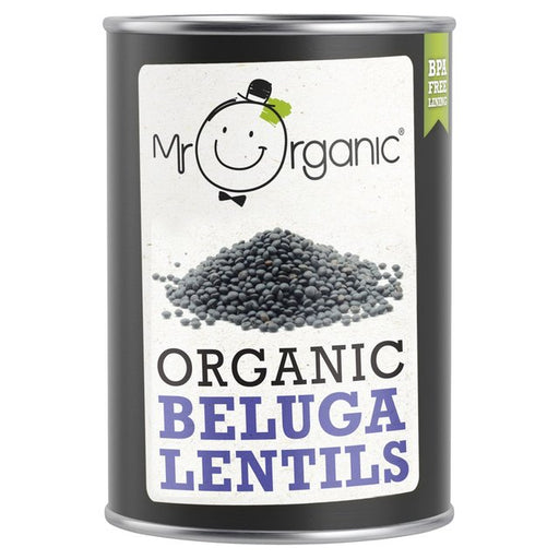 Mr Organic Beluga Lentils 400g Botiga
