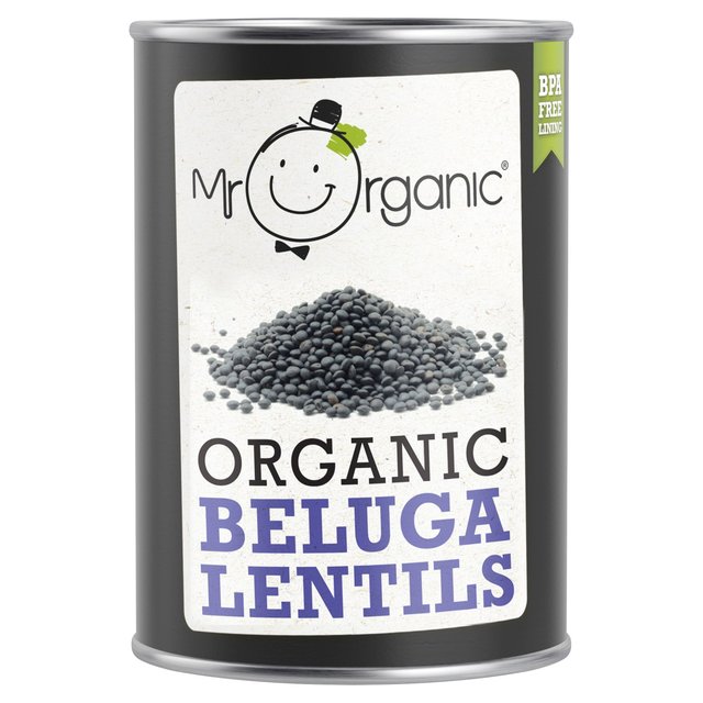 Mr Organic Beluga Lentils 400g Botiga