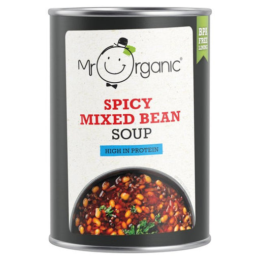 Mr Organic Spicy Mixed Bean Soup 400g Botiga