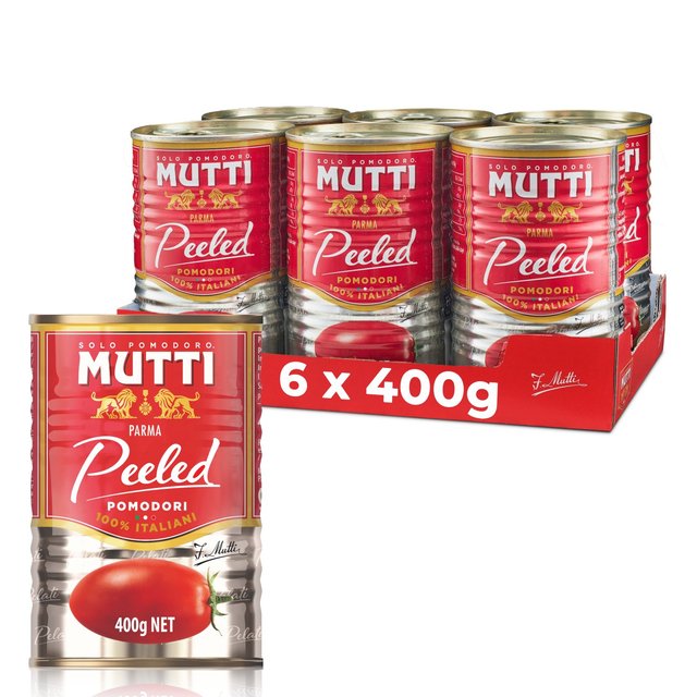 Mutti Peeled tomatoes 6 x 400g Botiga