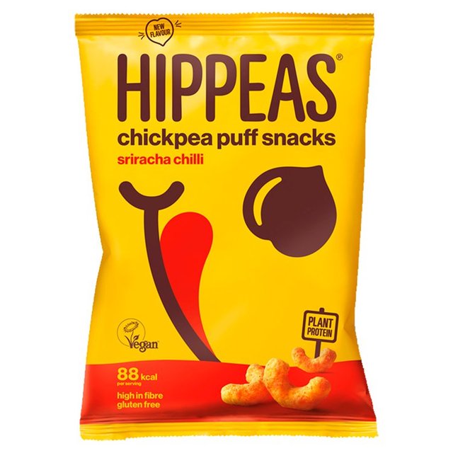 Hippeas Chickpea Puffs - Sriracha Chilli 78g Botiga