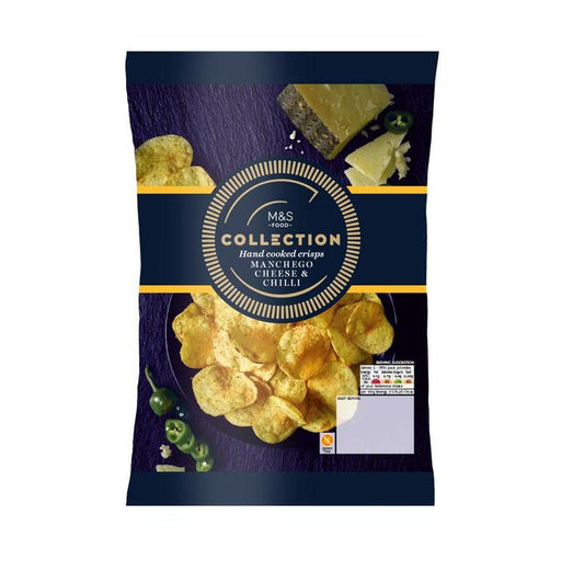 M&S Collection Manchego Cheese & Chilli Crisps 150g Botiga