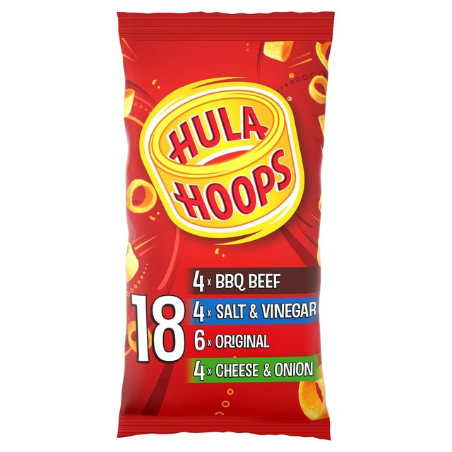 Hula Hoops Variety Crisps 18 per pack Botiga
