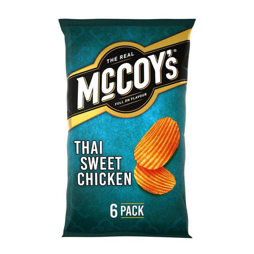 McCoy's Thai Sweet Chicken Multipack Crisps 6 per pack Botiga