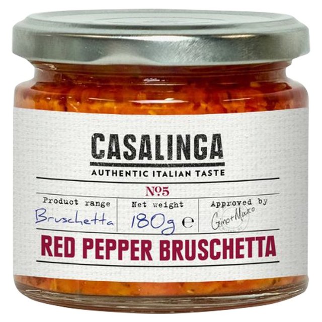 Casalinga Red Pepper Bruschetta 180g Botiga