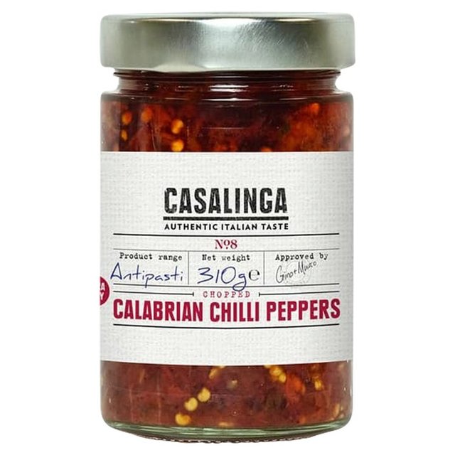 Casalinga Chopped Calabrese Chilli Peppers 310g Botiga