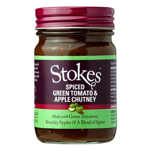 Stokes Spiced Green Tomato & Apple Chutney 260g Botiga