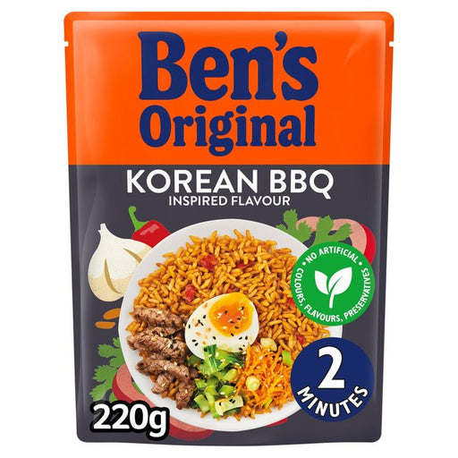Ben's Original Korean BBQ Microwave Rice 220g Botiga