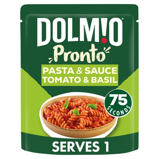 Dolmio Pasta Pronto Tomato & Basil Microwave Pasta 200g Botiga