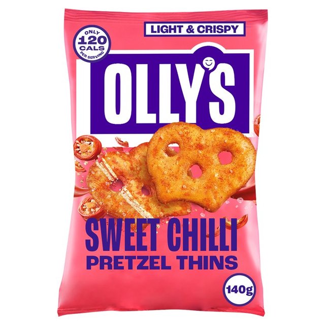 Olly's Pretzel Thins - Sweet Chilli 140g Botiga