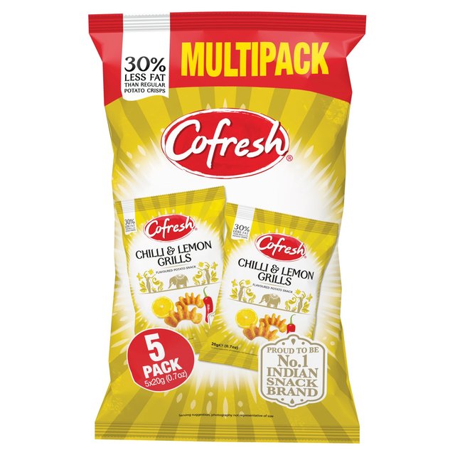 Cofresh Chilli & Lemon Grills Multi Pack 100g Botiga