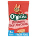 Organix Strawberry Rice Cake Clouds Baby Snack 7 months+ 40g Botiga