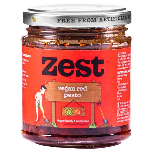 Zest Vegan Red Pesto 165g Botiga