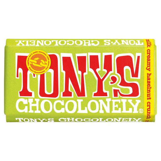 Tony's Chocolonely Milk Creamy Hazelnut Crunch 180g Botiga