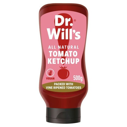 Dr Will's All Natural Tomato Ketchup 500g Botiga