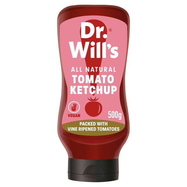 Dr Will's All Natural Tomato Ketchup 500g Botiga