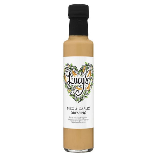 Lucy's Dressings Miso & Garlic Dressing 250ml Botiga
