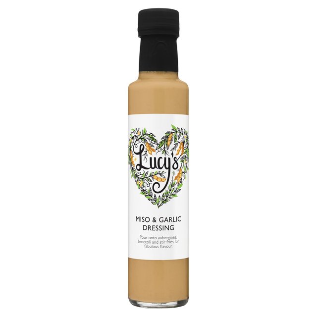 Lucy's Dressings Miso & Garlic Dressing 250ml Botiga