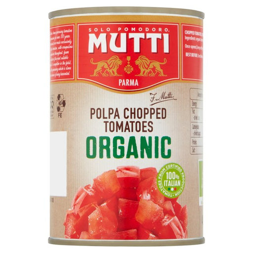 Mutti Organic Chopped Tomatoes 400g Botiga