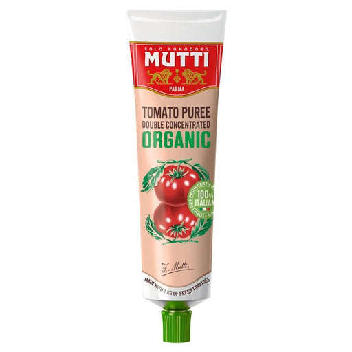 Mutti Organic Double Concentrate Tomato Puree 185g Botiga