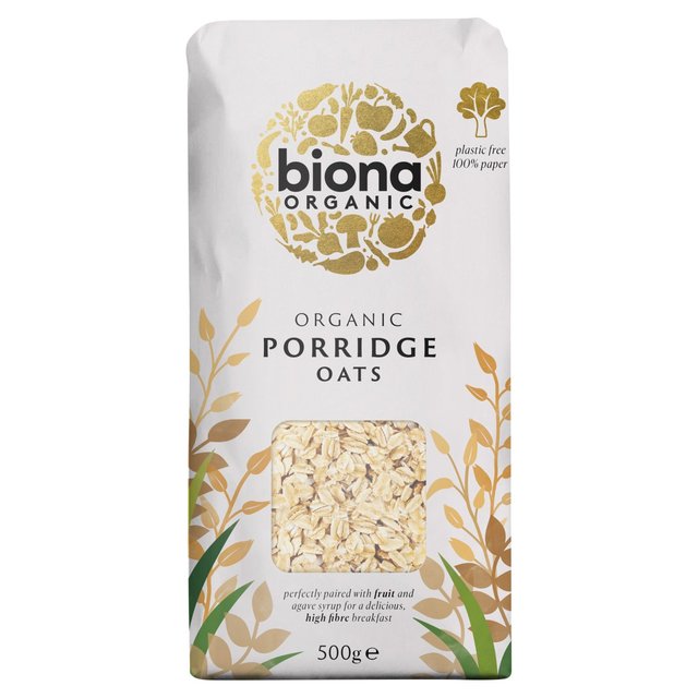 Biona Porridge Oats Organic 500g Botiga