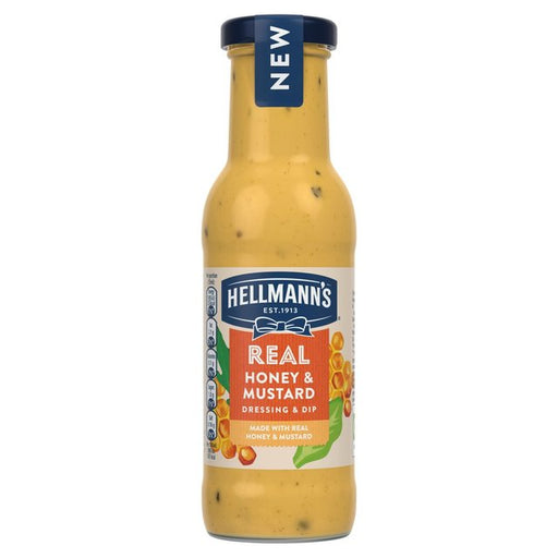 Hellmann's Honey Mustard Salad Dressing & Dip 250ml Botiga