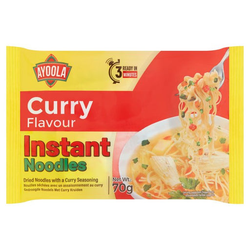 Ayoola Instant Noodles Curry Flavour 70g Botiga