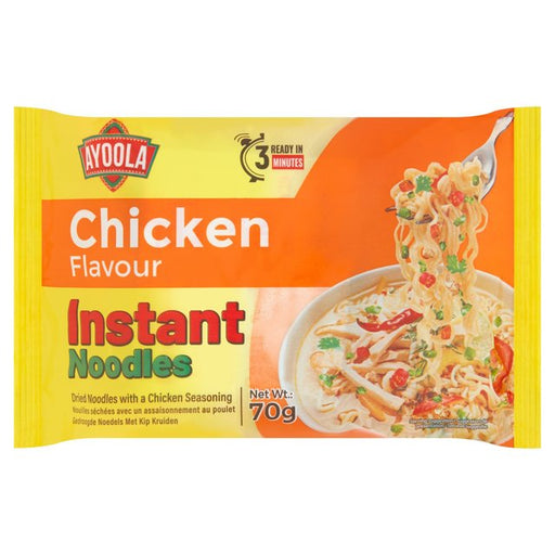 Ayoola Instant Noodles Chicken Flavour 70g Botiga
