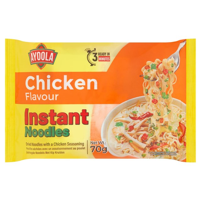 Ayoola Instant Noodles Chicken Flavour 70g Botiga