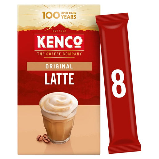Kenco Latte Instant Coffee Sachets 8 per pack Botiga