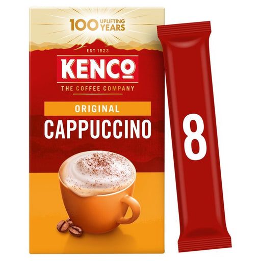 Kenco Cappuccino Instant Coffee Sachets 8 per pack Botiga