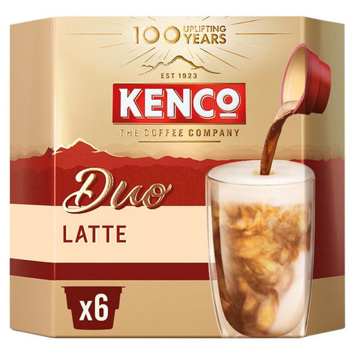 Kenco Duo Latte Instant Coffee 6 per pack Botiga