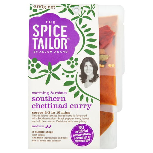 The Spice Tailor Southern Chettinad Indian Curry Sauce Kit 300g Botiga