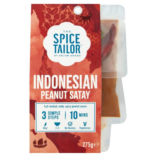 The Spice Tailor Indonesian Peanut Satay Curry Sauce Kit 275g Botiga