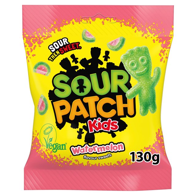 Sour Patch Kids Watermelon Flavour Sweets Bag 130g Botiga