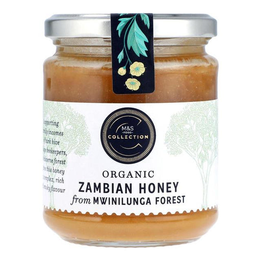 M&S Organic Zambian Set Honey 340g Botiga