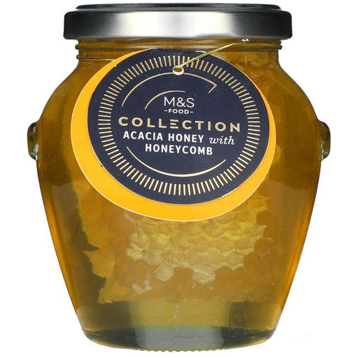 M&S Acacia Honey with Honeycomb 250g Botiga