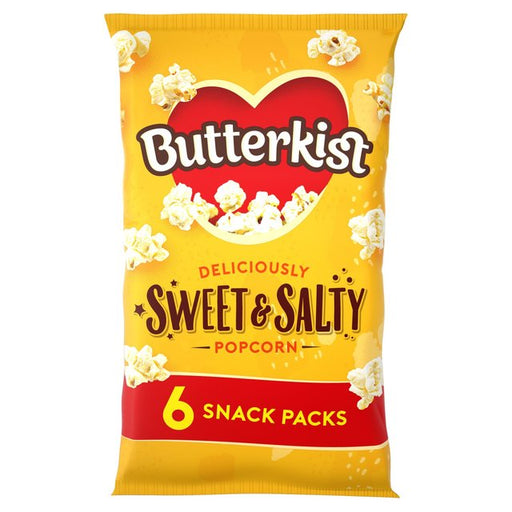 Butterkist Sweet & Salty Popcorn 6 per pack Botiga