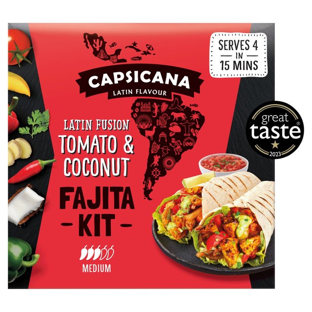 Capsicana Latin Fusion Fajita Kit 455g Botiga