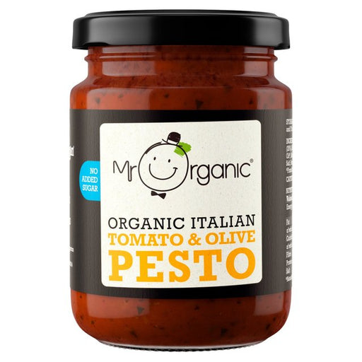 Mr Organic Tomato & Olive Pesto 130g Botiga
